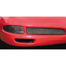 Corvette Fog Light Screens -Stainless Steel : 1997-2004 C5 & Z06