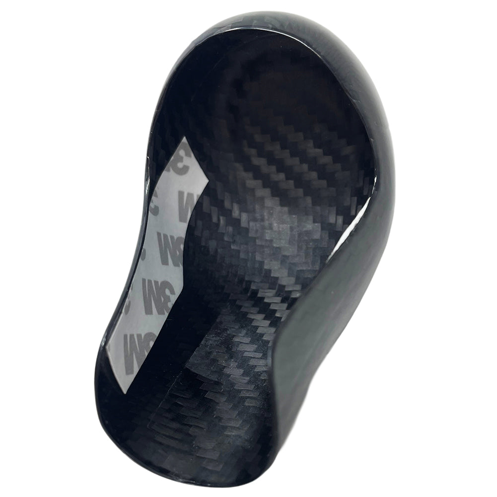 Corvette Real Carbon Fiber Shift Knob Cover - Automatic : C7 Stingray, Z51, Z06, Grand Sport