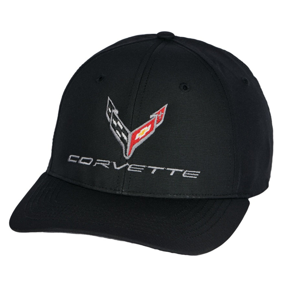Corvette Next Generation StayDri Performance Hat - Black