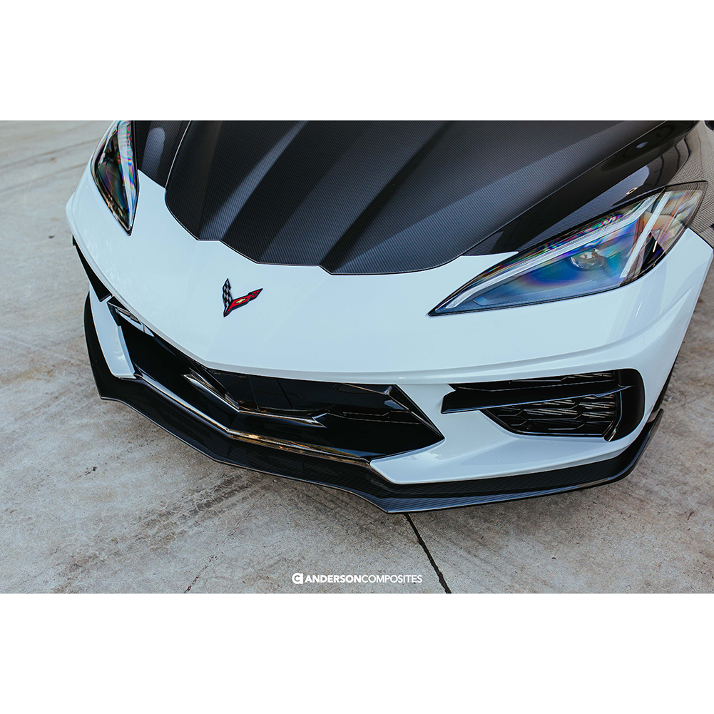 C8 Corvette Carbon Fiber Front Splitter