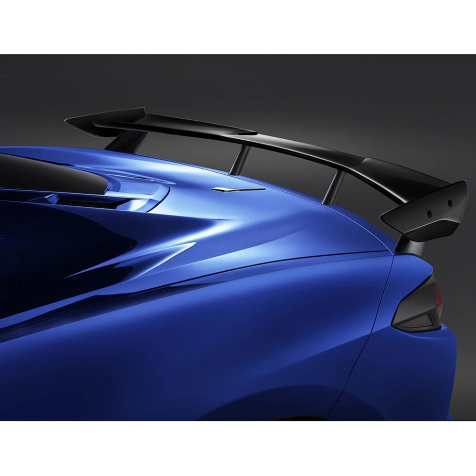 Next Generation C8 Corvette High Wing Spoiler - Carbon Flash