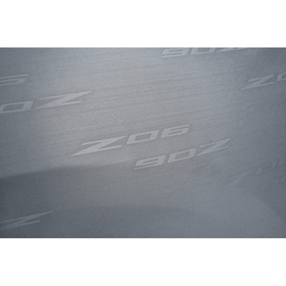C8 Z06 GM Premium Indoor Car Cover Embossed Z06 Logo : Gray
