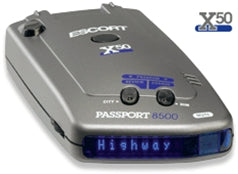 Escort Passport 8500 Radar Detector /Laser Detector - Red