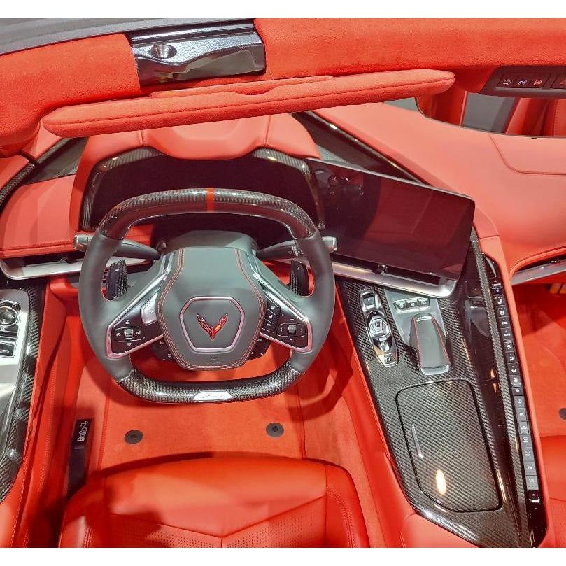 Corvette Speedometer Surround Bezel - High Gloss Carbon Fiber : C8 Stingray, Z51