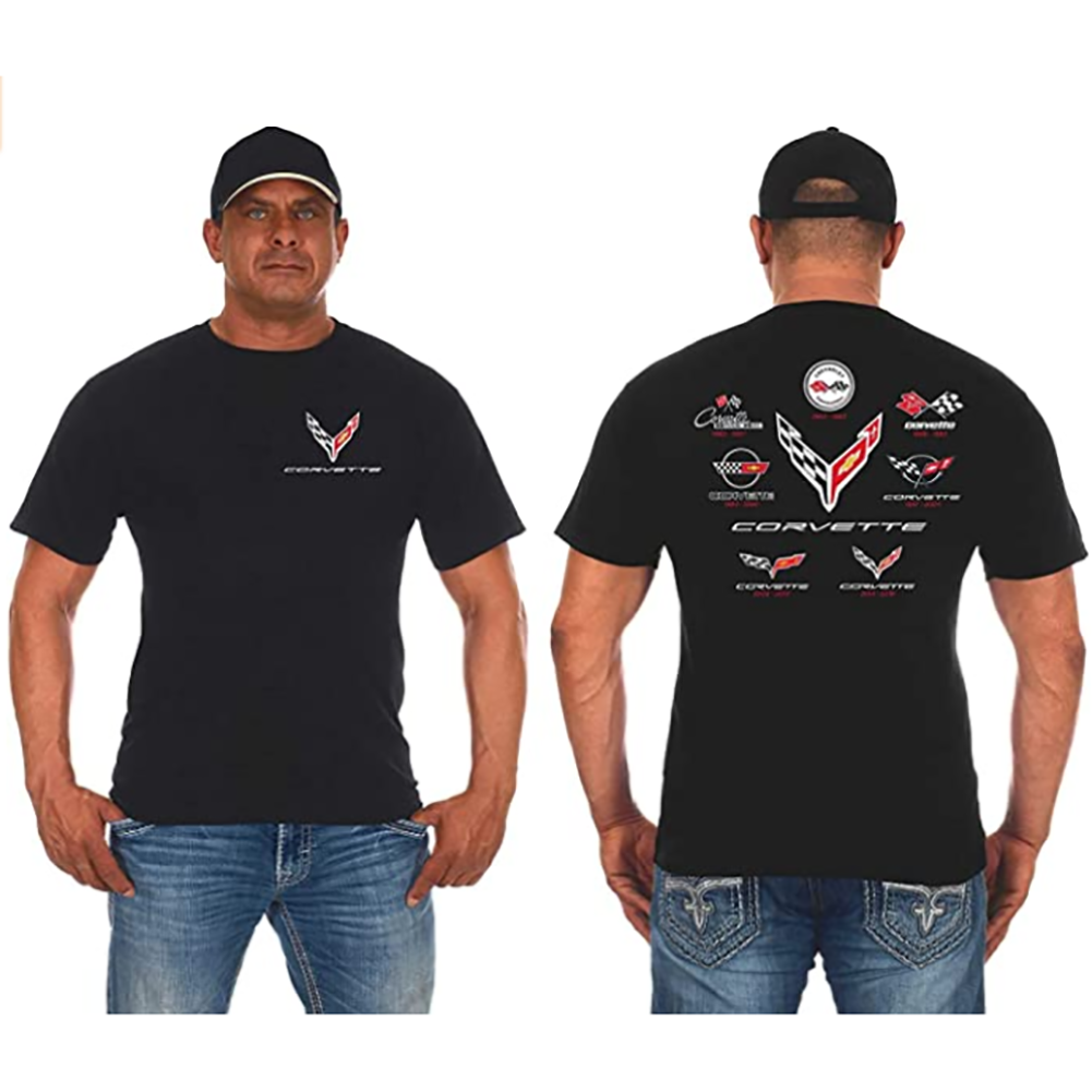 C8 Generation Collage T-shirt : Black