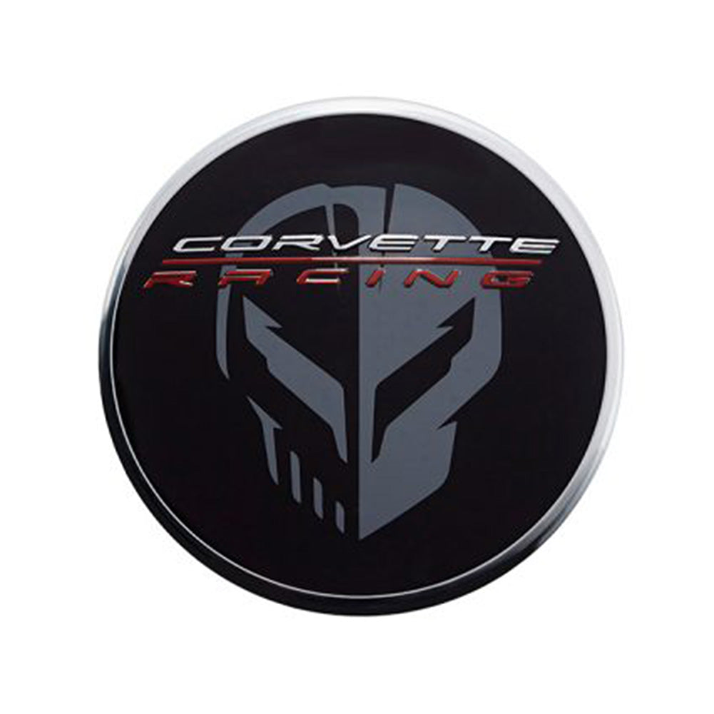 Next Generation Corvette Jake Corvette Racing Wheel Center Cap : Black