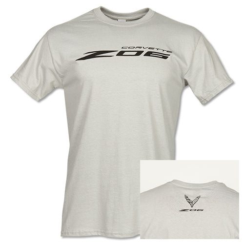 C8 Corvette Z06 T-Shirt : Silver