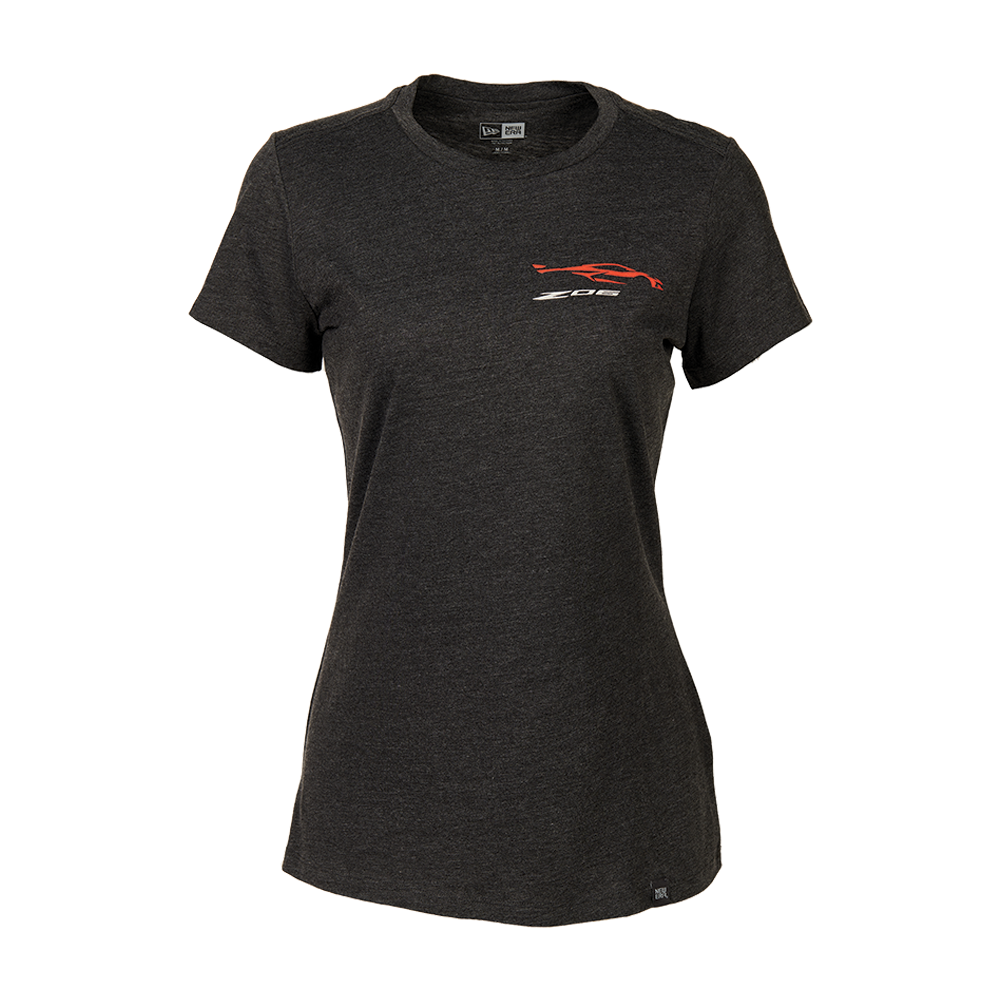 C8 Corvette Z06 Gesture T-Shirt - Women's : Heather Black
