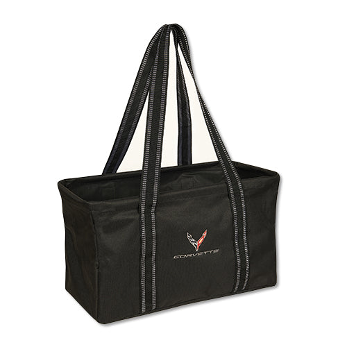 C8 Corvette Utility Tote Bag : Black