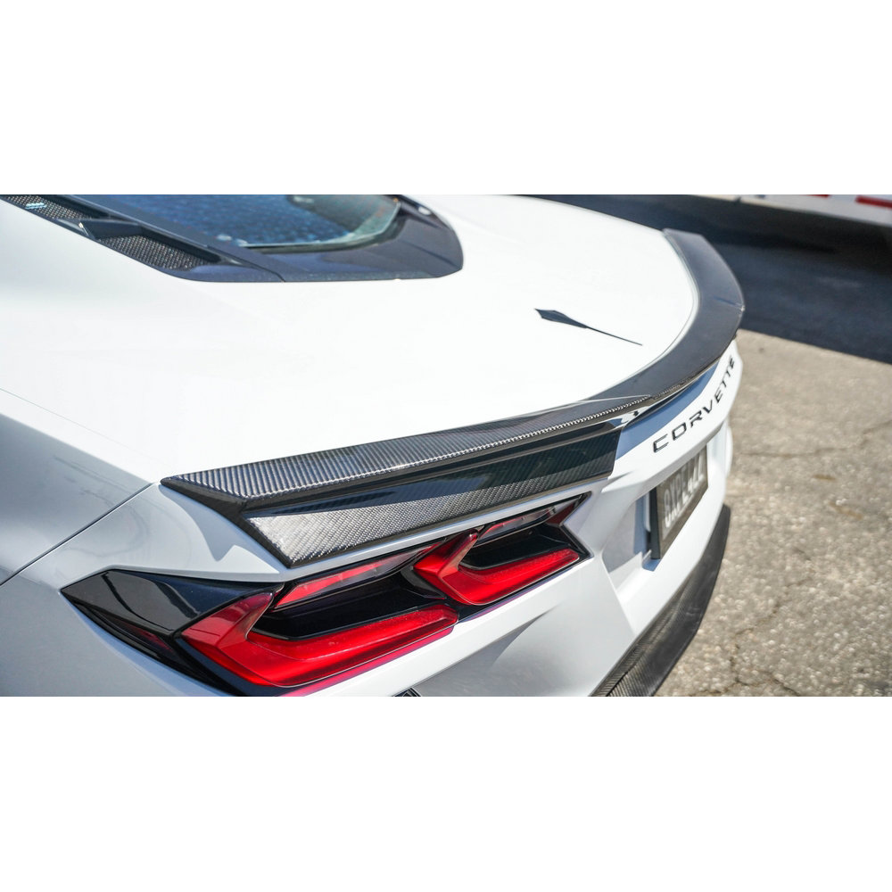 C8 Corvette Spoiler Delete - Carbon Fiber : C8 2020-2023