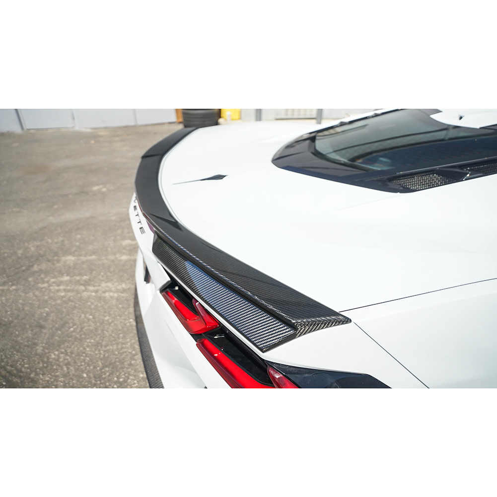 C8 Corvette Spoiler Delete - Carbon Fiber : C8 2020-2023