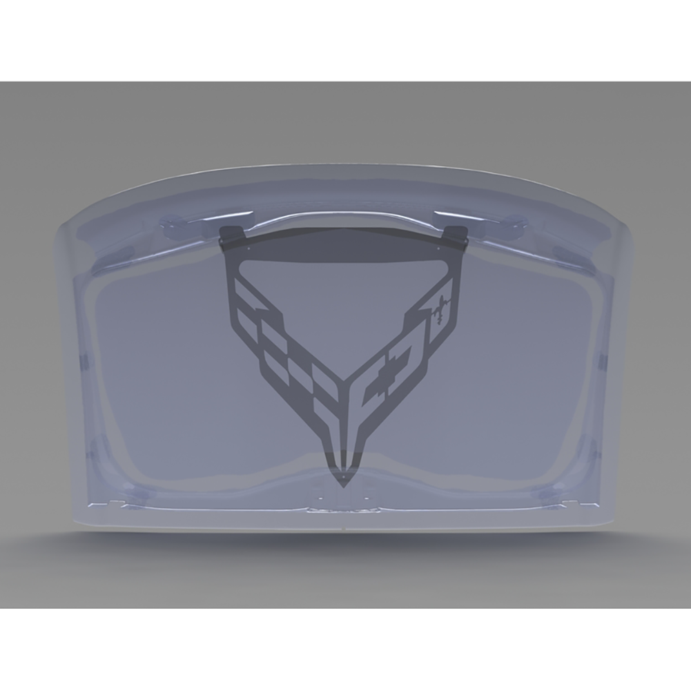 Corvette Coupe Deluxe Wall Mount Roof Rack - Blue : C6, C7 & C8