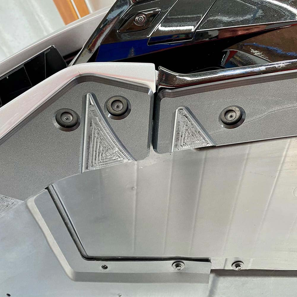 Corvette Front Bumper Skid Plates - ProTEKt : C8 Stingray, Z51