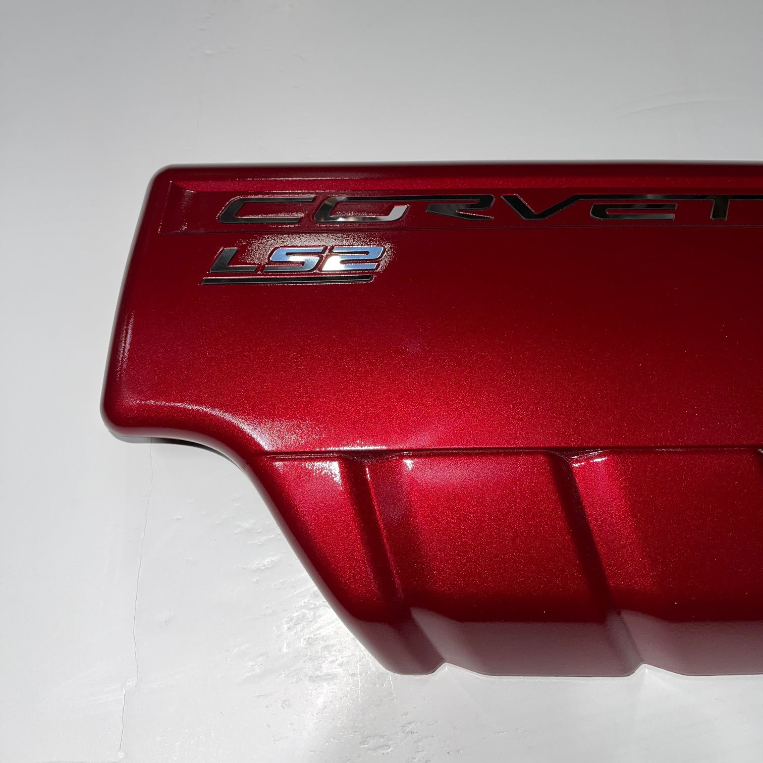 Corvette C6 Complete Engine Cover Kit - Custom Painted Magnetic Red : 2005-2007 C6