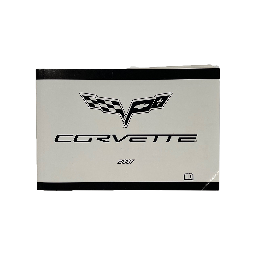 Corvette GM Owner's Manual : 2007 C6