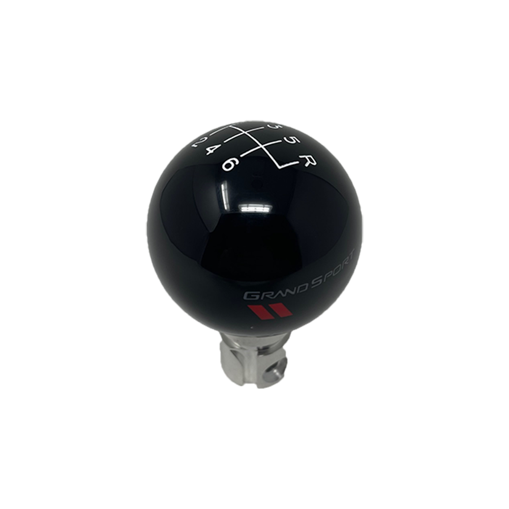 Corvette Grand Sport Shift Knob - Black : 2010-2013 C6 Grand Sport