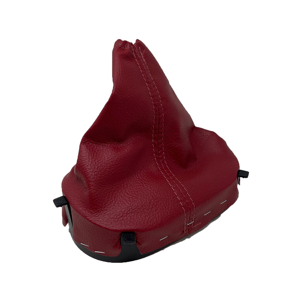 Corvette Shift Boot - Cobalt Red : 6-Speed Manual : 2005-2007 C6