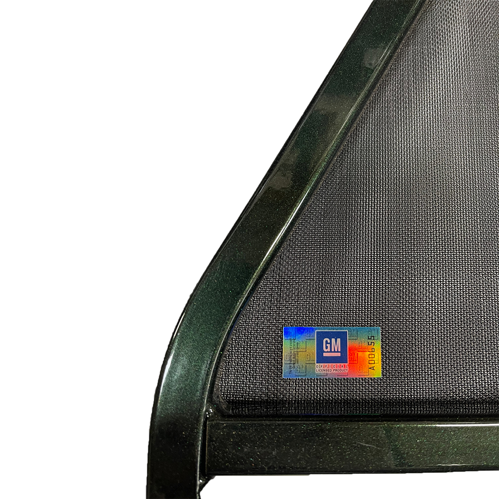 Corvette Convertible Vette Net Wind Break - Metallic Green : 1997-2004 C5