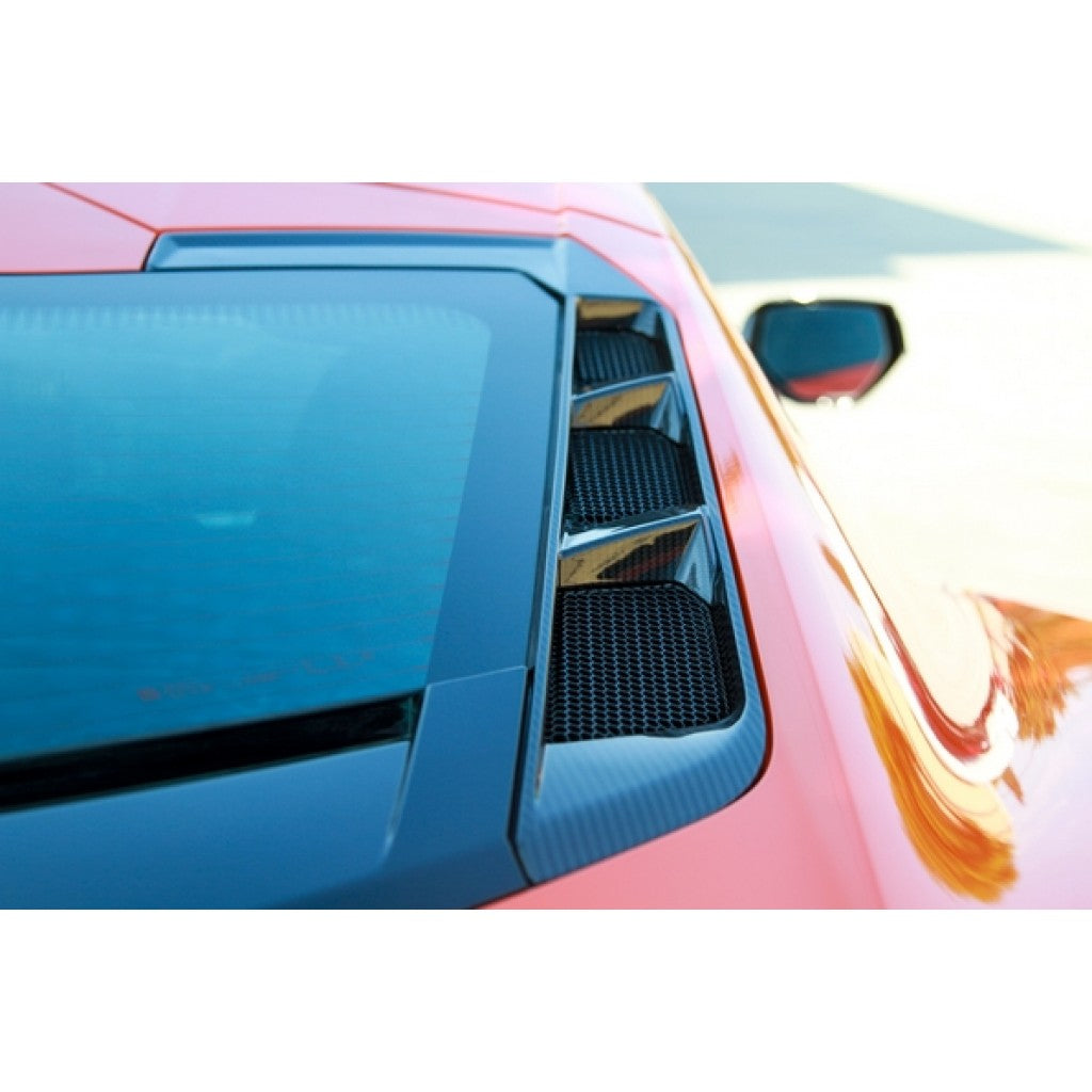 C8 Corvette Coupe Rear Hatch Vents - Carbon Fiber : C8 2020-2023