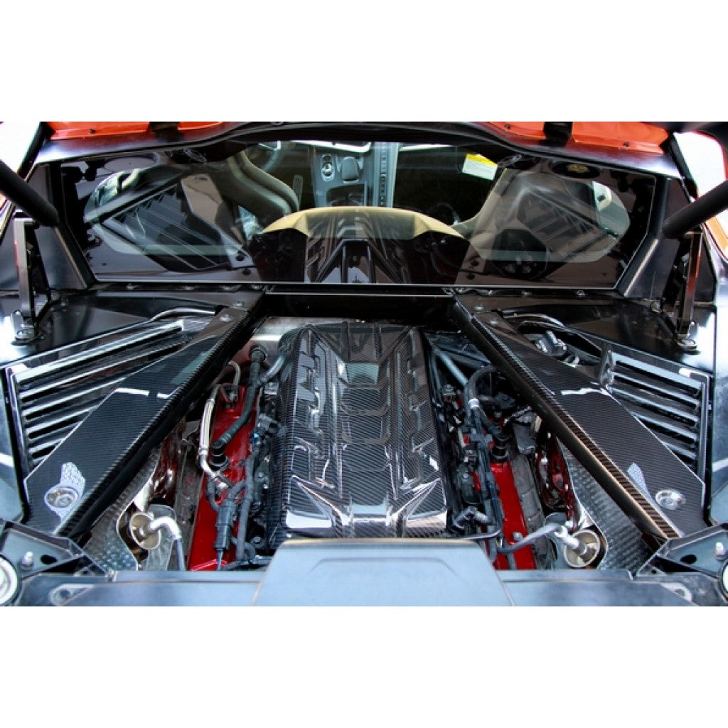 C8 Corvette Carbon Fiber Engine Appearance Package : Carbon Fiber