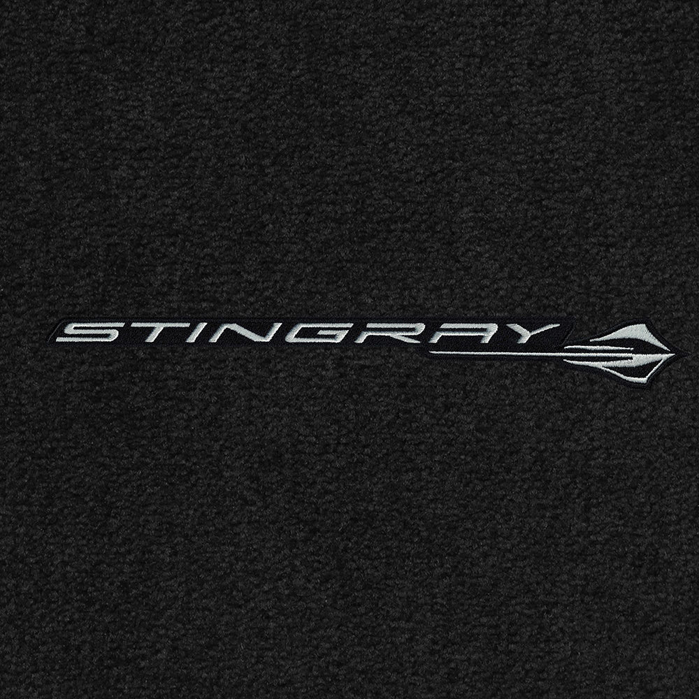 C8 Corvette Floor Mats - Lloyds Mats with Stingray Script And Logo