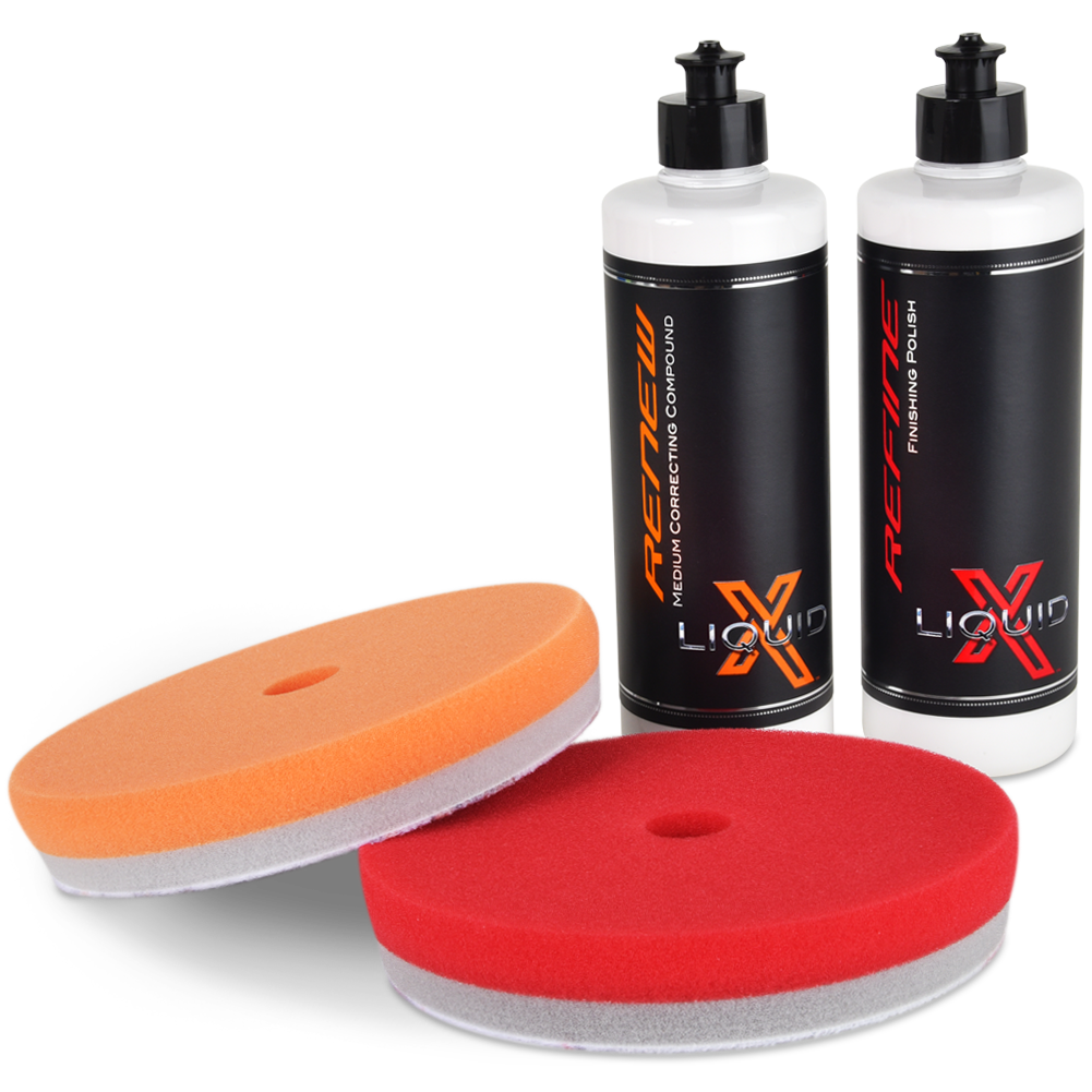 Liquid X Medium Paint Correction Duo Kit