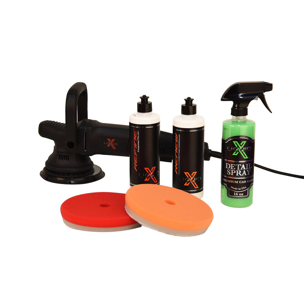 Liquid X Complete Medium Paint Correction DA Polishing Kit