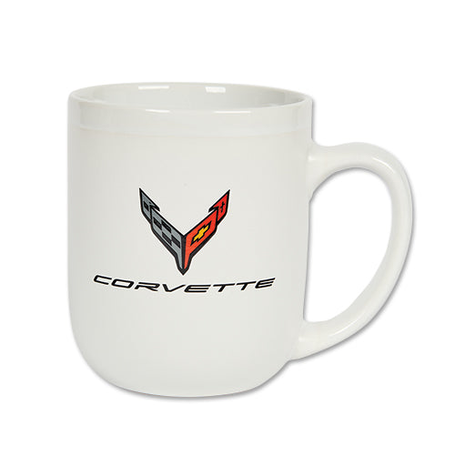 C8 Corvette Modelo Coffee Mug - White