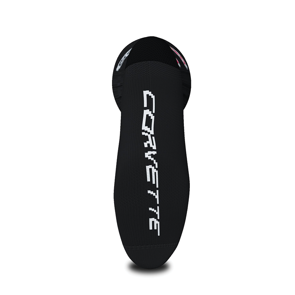 C8 Corvette Crew Socks : Black