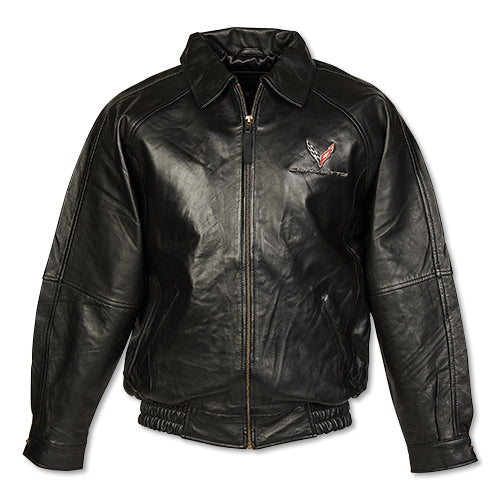 C8 Corvette Lambskin Leather Jacket