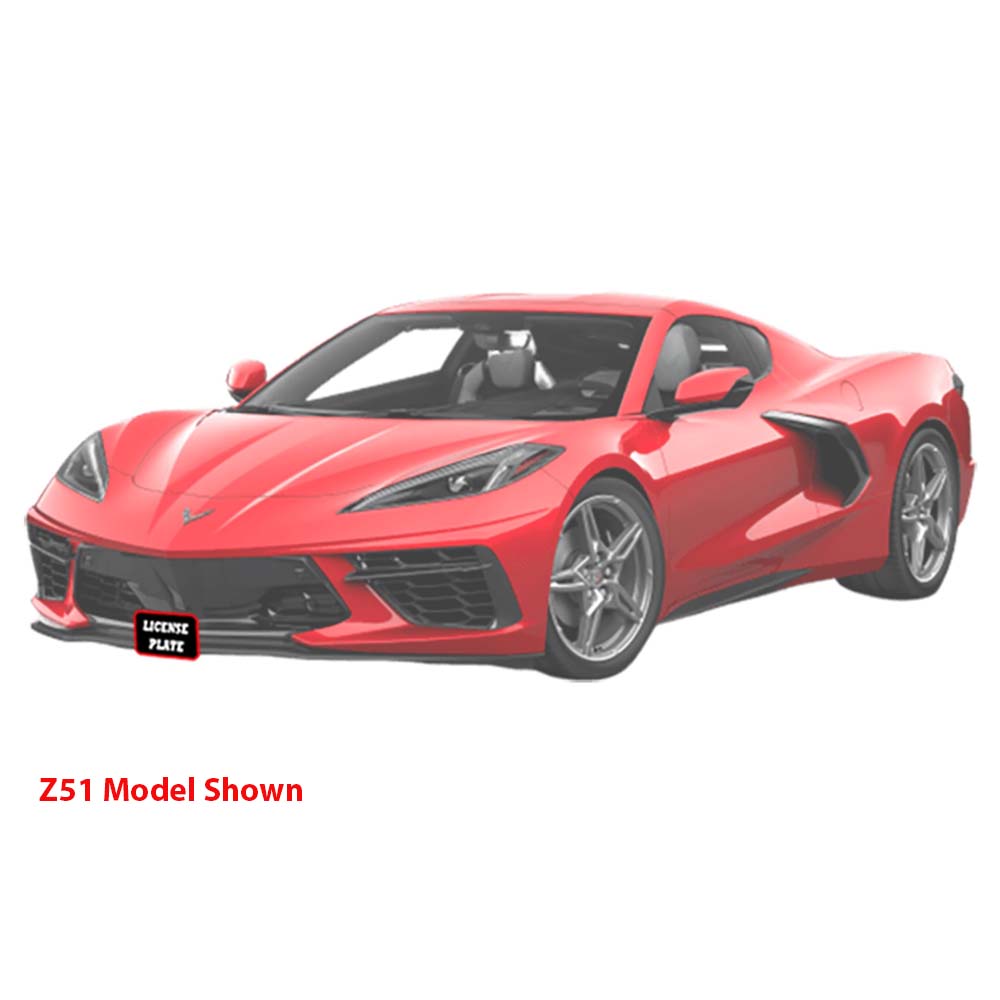 Corvette Removable - STO N SHO™ License Plate Holder : C8, Z51