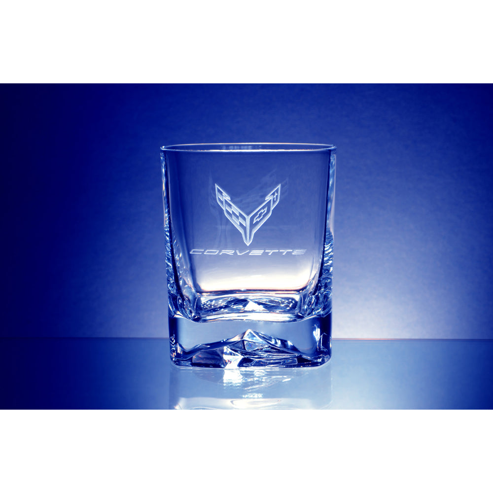C8 Corvette Crystal Glassware - 13.5oz. Beverage Set (4)
