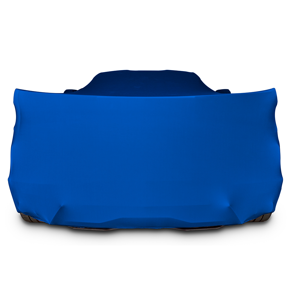 Corvette Ultraguard Stretch Satin Car Cover - Blue - Indoor : C8 Stingray, Z51