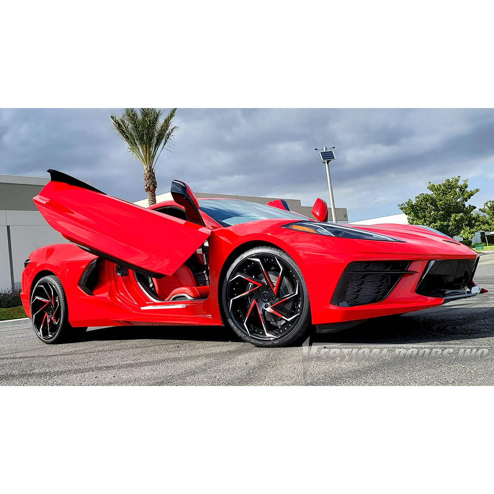 Corvette ZLR Doors - Hinge Conversion Kit : C8 2020-2023