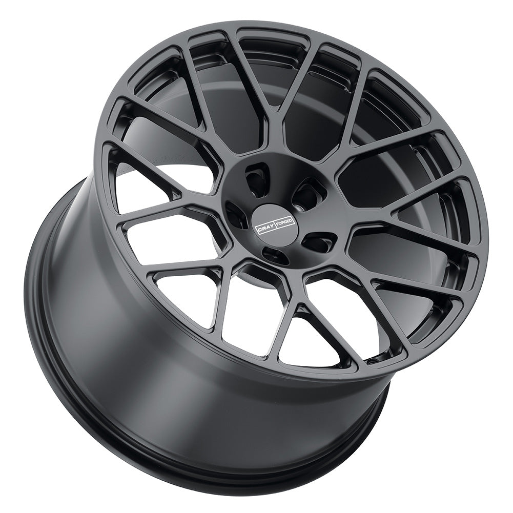 Corvette Wheels (Set) - Cray Venom Forged Monoblock - Matte Black