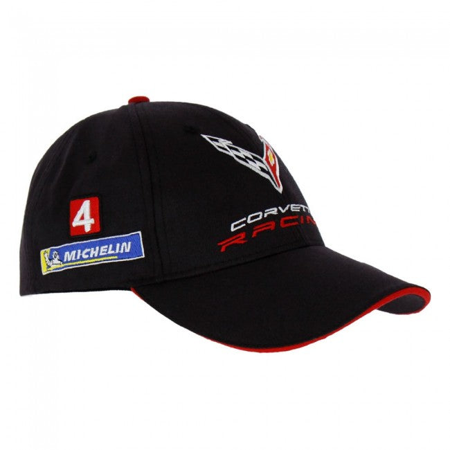 Next Generation Corvette Racing C8.R Official Team Cap - Black
