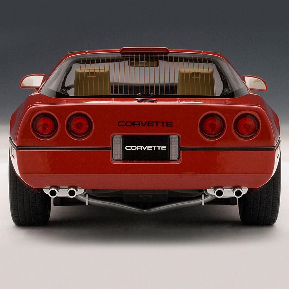 C4 Corvette - Die Cast 1:18 - Bright Red : 1986 C4