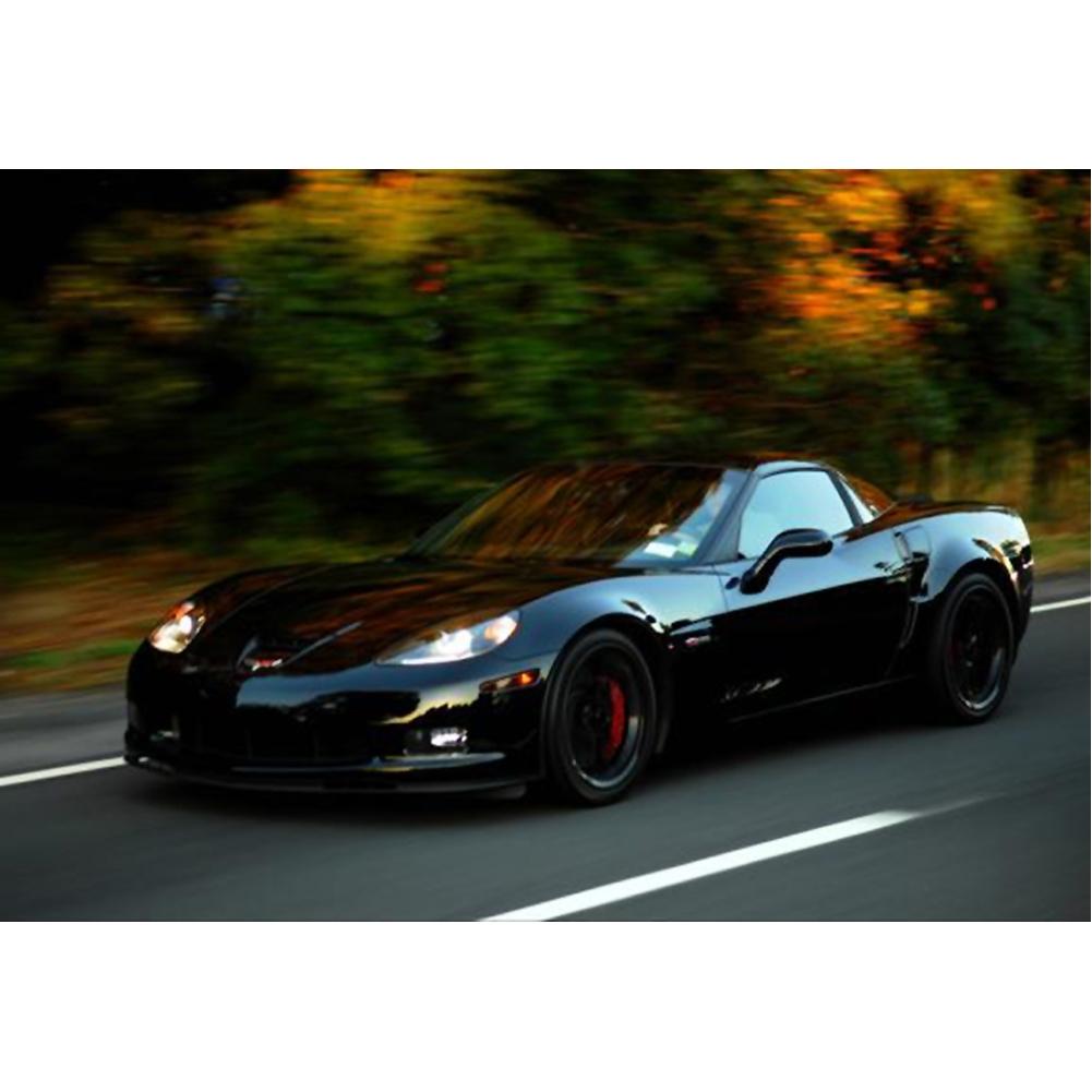 C6Z06 Style Corvette Wheels (Set): Gloss Black