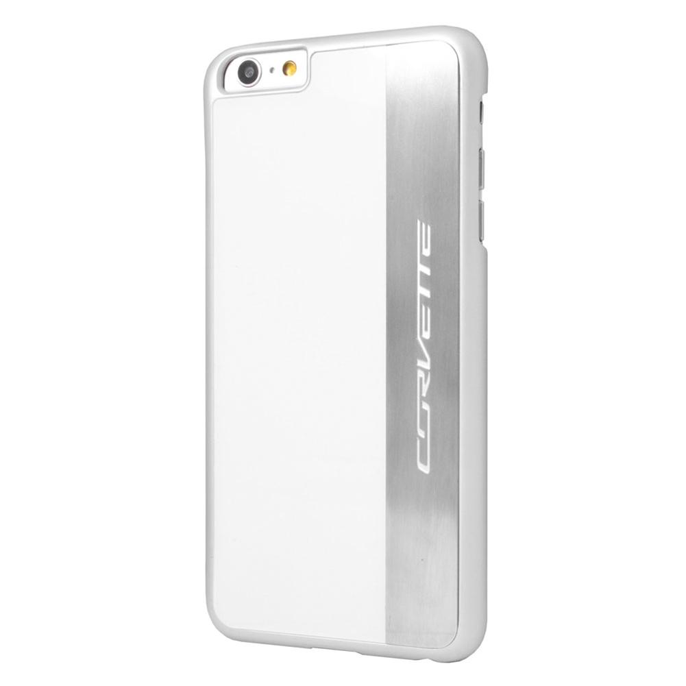 C7 Corvette Script - Hardcase iPhone 6 PLUS/6 PLUS S Case : Silver Brushed