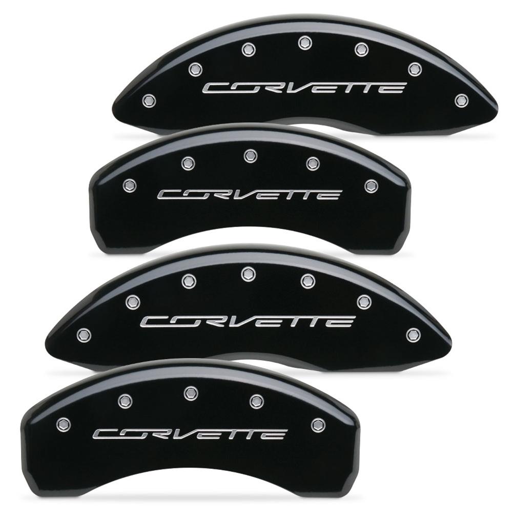 C7 Corvette Stingray Brake Caliper Cover Set with 