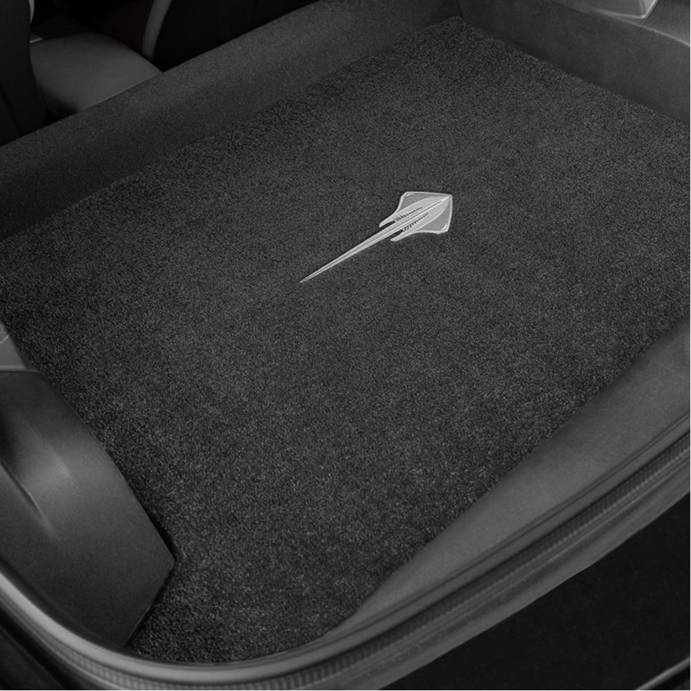 C7 Corvette Stingray Cargo Mat Coupe - Lloyds Mats with Stingray Emblem