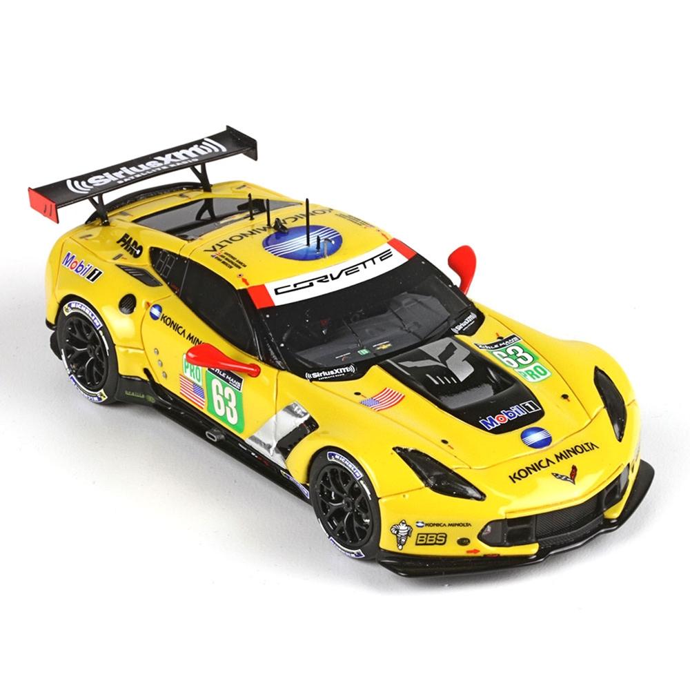 C7 Corvette Z06 C7.R Le Mans 24 Hour 2015 #63 - Die Cast 1:34