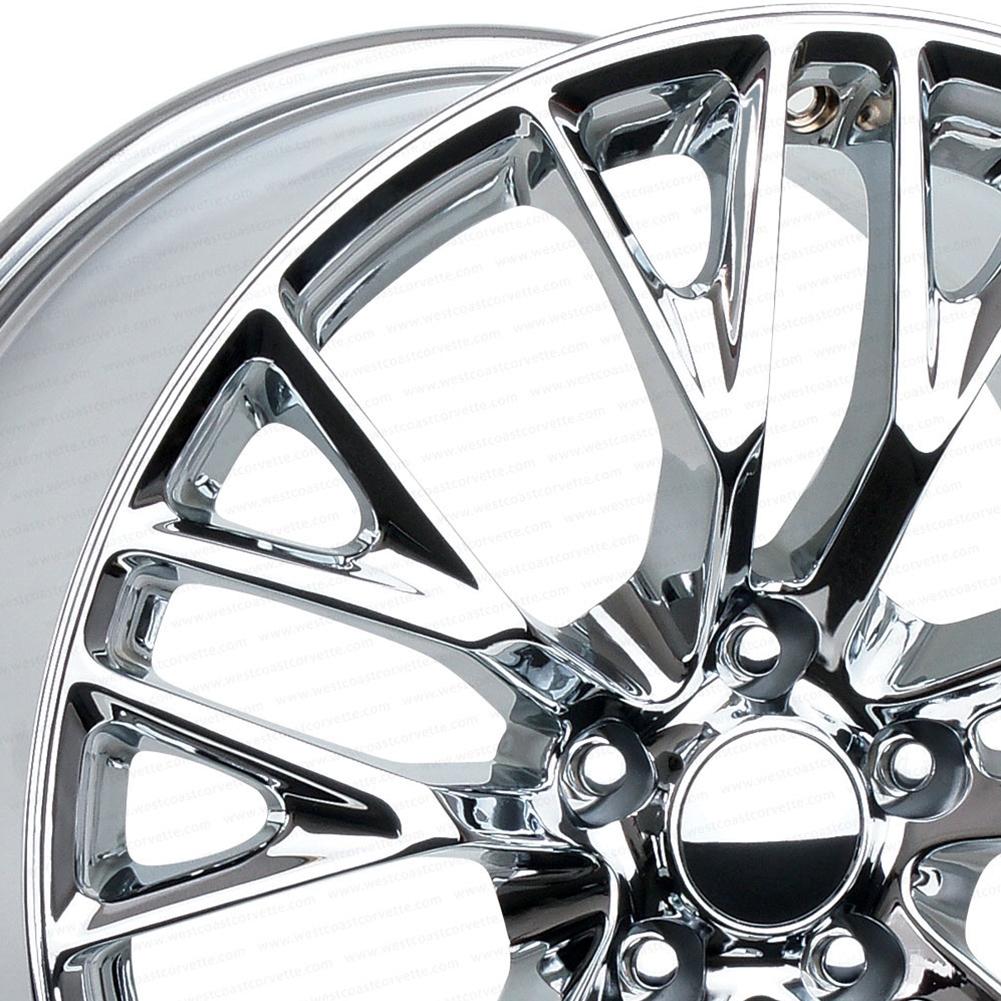 C7 Corvette Z06 Style Reproduction Wheels (Set) : Chrome