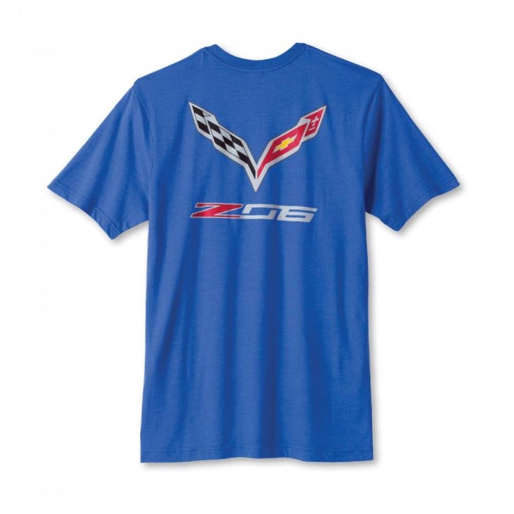 C7 Corvette Z06 T-shirt : Heather Blue