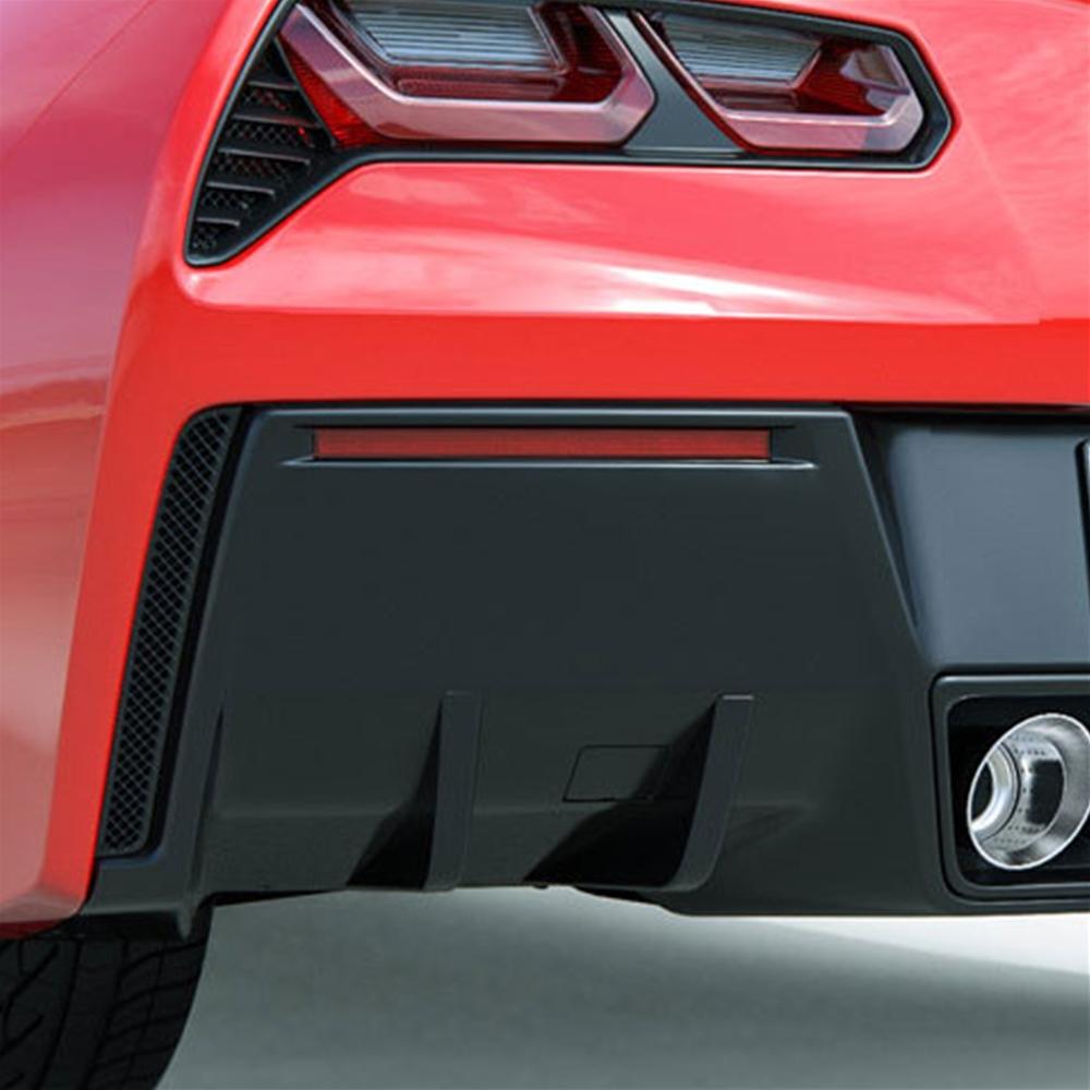 Corvette ACS Rear Diffuser Fins (Set of 4) - Carbon Flash : C7 Stingray, Z51, Z06, Grand Sport