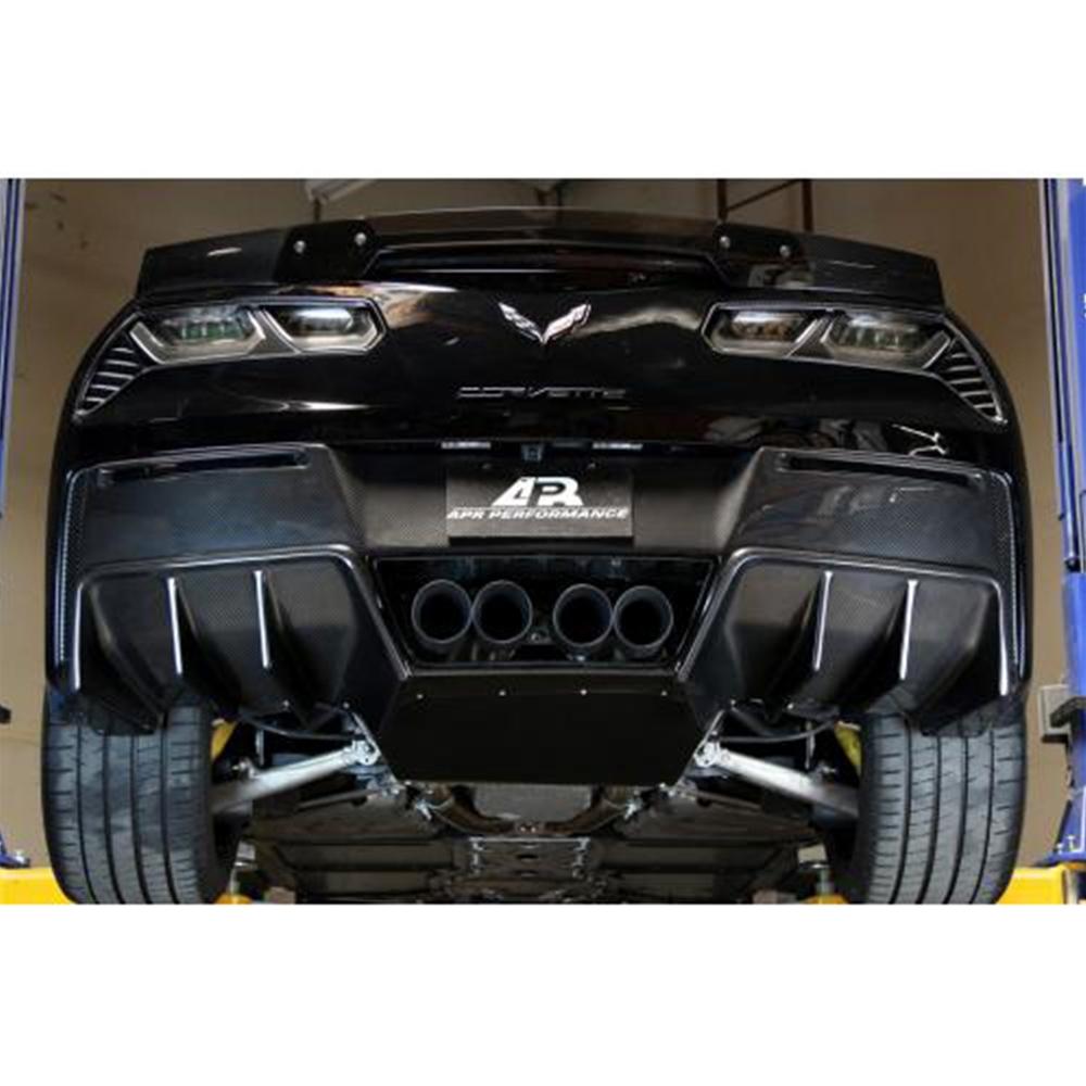 Corvette Aero Rear Diffuser V2 - Carbon Fiber - APR Performance : C7 Stingray, Z06, Grand Sport