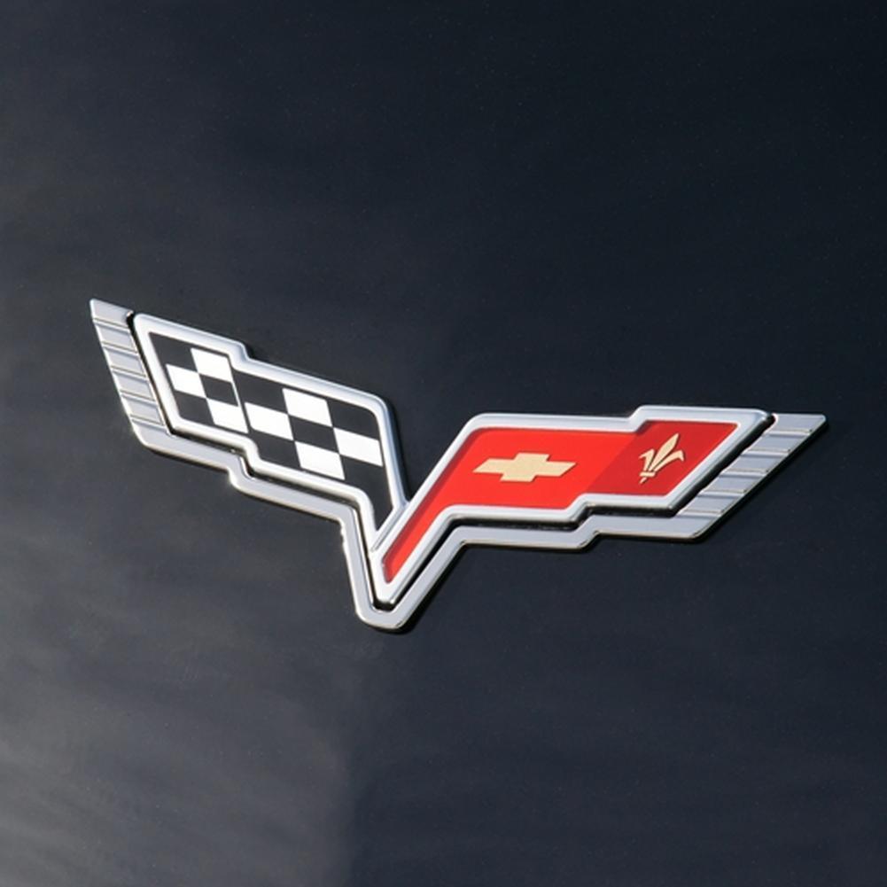 Corvette Billet Emblem Bezels I : 2005-2013 C6, Z06, ZR1, Grand Sport