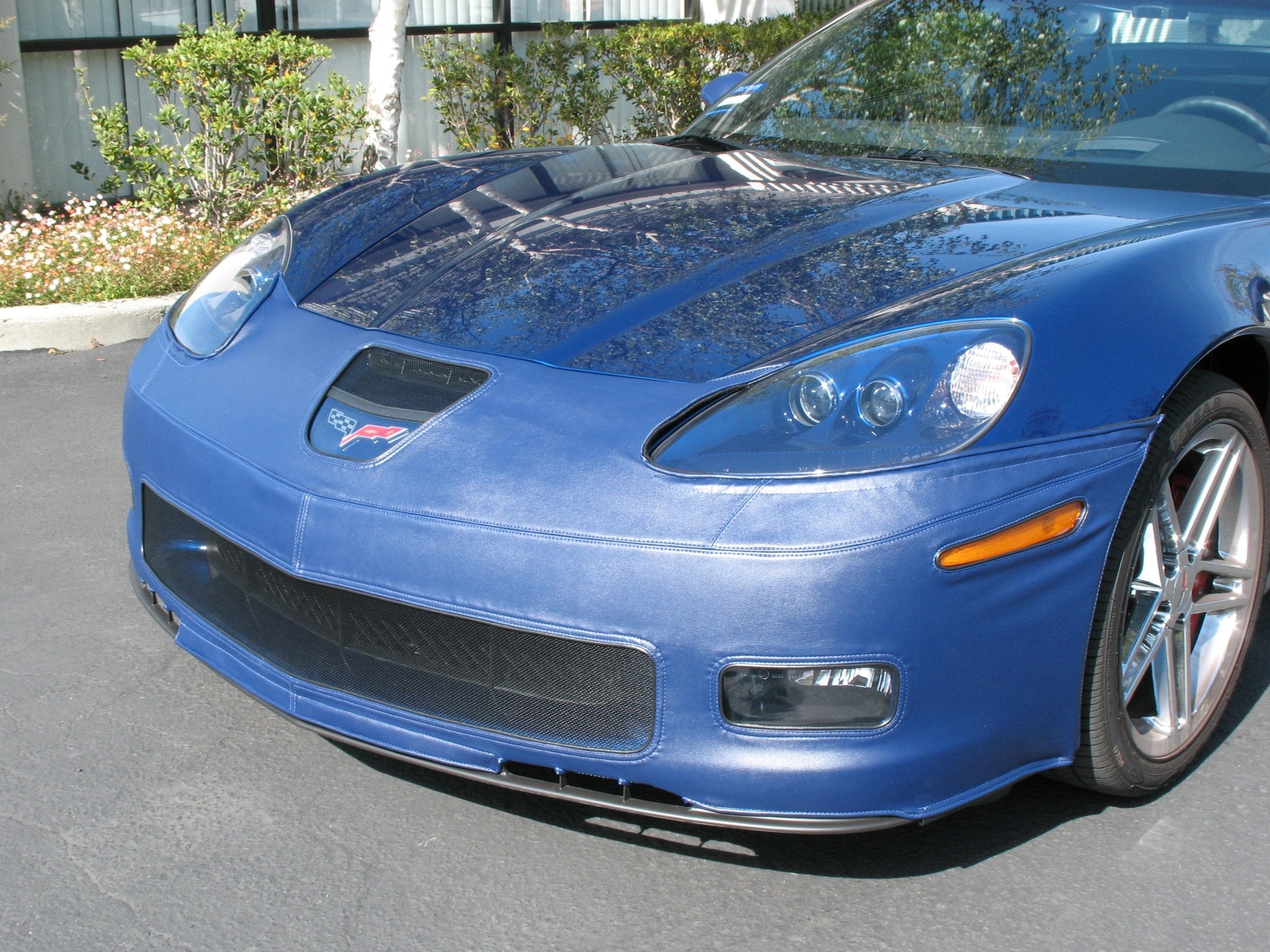 Corvette Bra Color Matched NO License Plate Pocket - SpeedLingerie : 2006-2013 C6 (Cashmere)