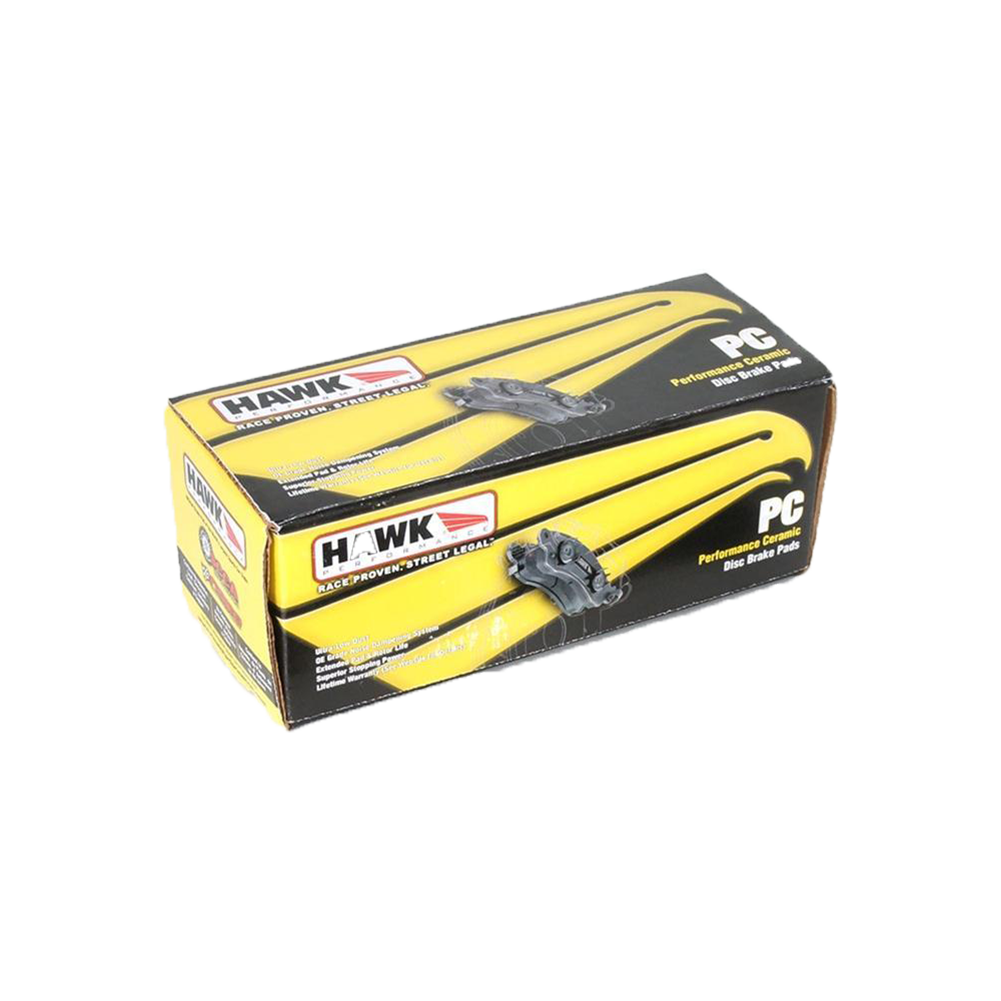 C8 Corvette Brake Pads - Hawk Ceramic - Rear : Stingray Z51