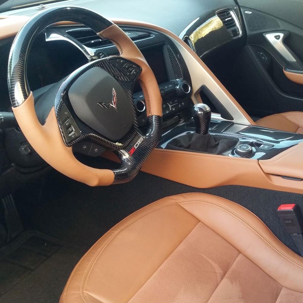 Corvette Carbon Fiber Shift Knob : C7 Stingray, Z51, Z06, Grand Sport